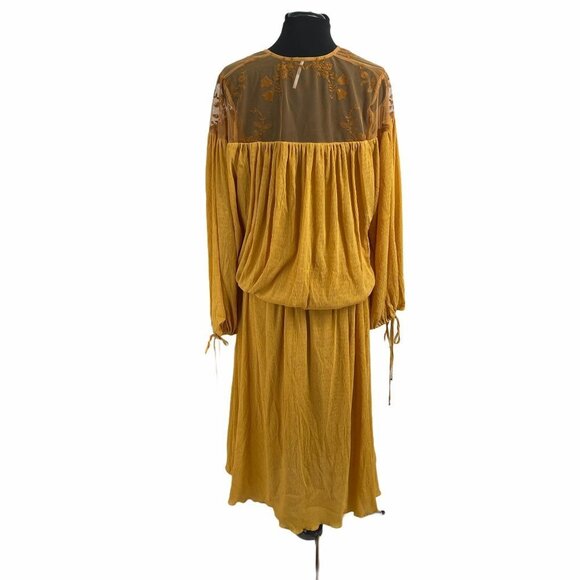 Free people boho Clemantine Maxi dress RARE! Daisy Jones and the six sty… - Picture 6 of 7